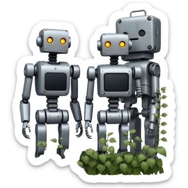 Anti artificial intelligence sticker