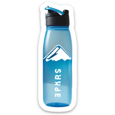 Spring water bottle  sticker