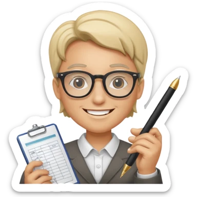 customized investment plan with human sticker