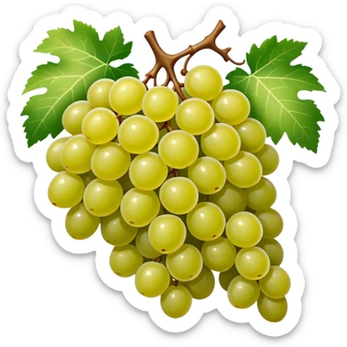 white grapes sticker