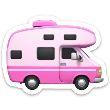 Pink RV sticker