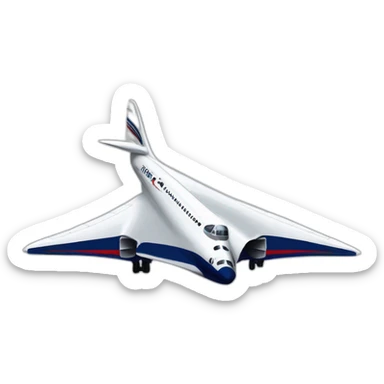 Concorde air france sticker
