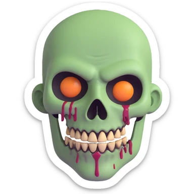 World of warcraft undead face sticker