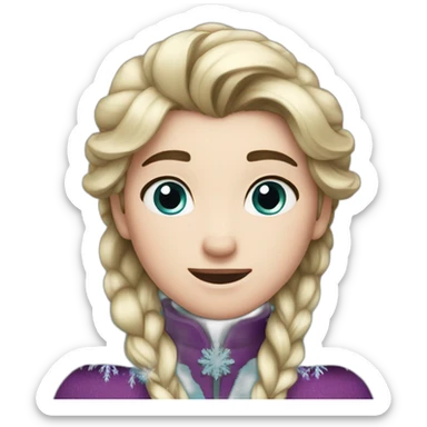 frozen sticker