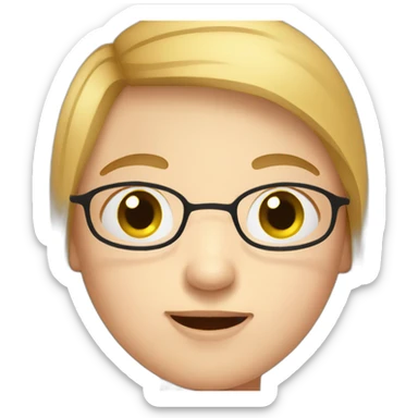 A person with down syndrome sticker