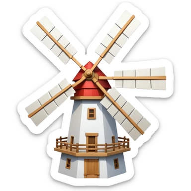 windmill sticker