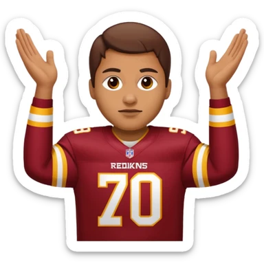 Washington Redskins  sticker