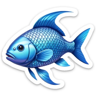 High resolution of   realistic full body fish without distorted , no extra hybrid sticker