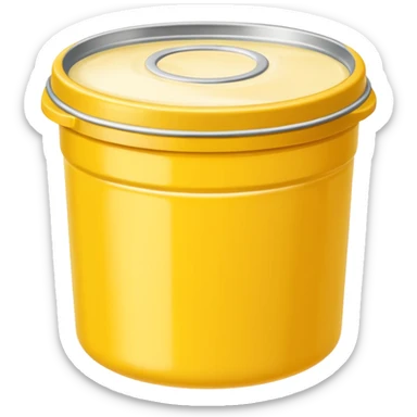 A butter tub sticker