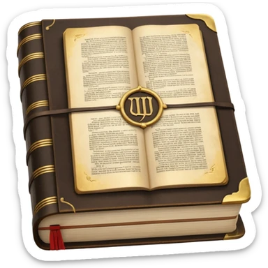 Old vintage historical scriptures on proofing Bible sticker