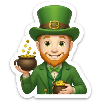 Leprechaun sticker