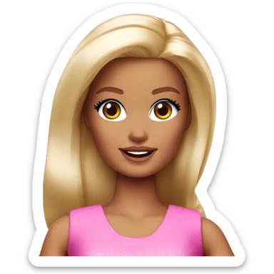 barbie sticker