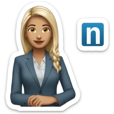 linkedin profil picture farah-hanna-3571616 sticker