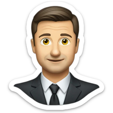 volodymyr zelensky sticker