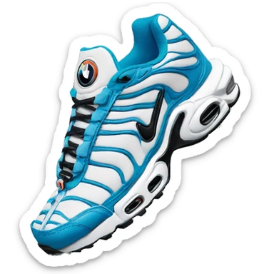 Nike tn 3 bmw sticker