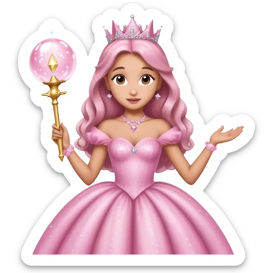 wicked glinda ariana grande sticker