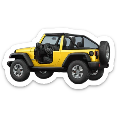 jeep wrangler amarillo sticker