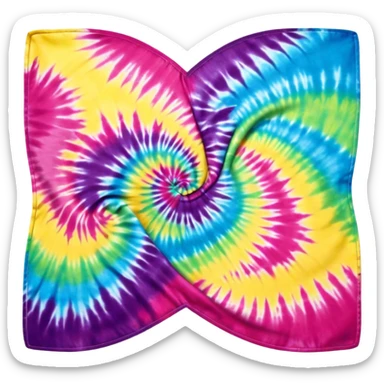 Tie dye  sticker