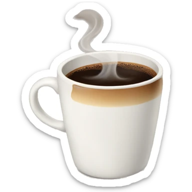 Coffe sticker