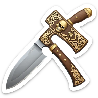 machete barong style  sticker