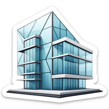 Contemporary architecture  sticker