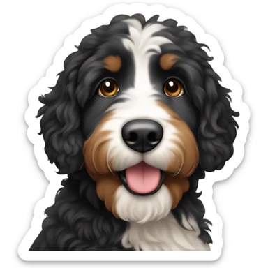Bernedoodle sticker