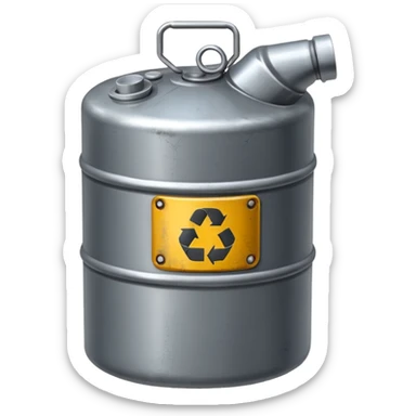 diesel canister sticker