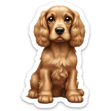 Cocker spaniel  sticker