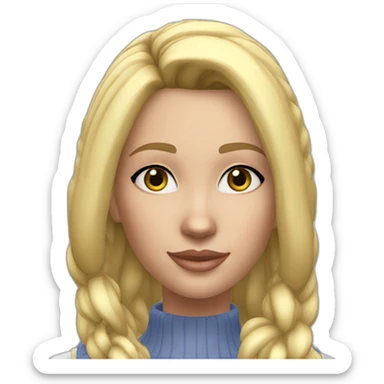 Sims+4+Nancy+Landgraab-Woman-blonde-hair sticker