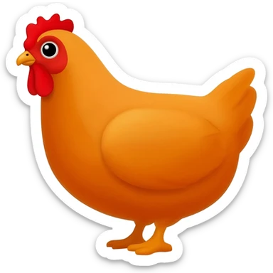 Please create my emoji channel my name channel is spring chicken fun! Chicken have оранжевый skin sticker