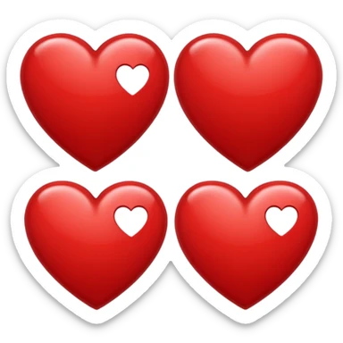 The letters and addition sign l + f in a heart sticker