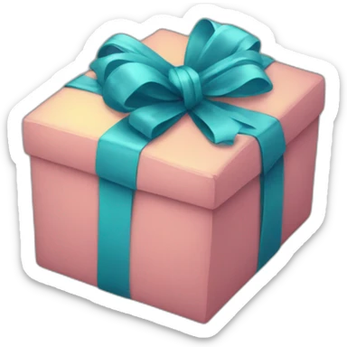 gift with infinite bow sticker