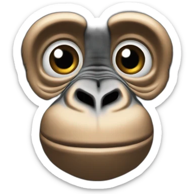 Bonobo sticker