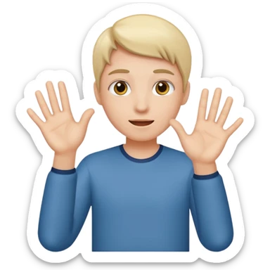 😌 🤏🏼 sticker