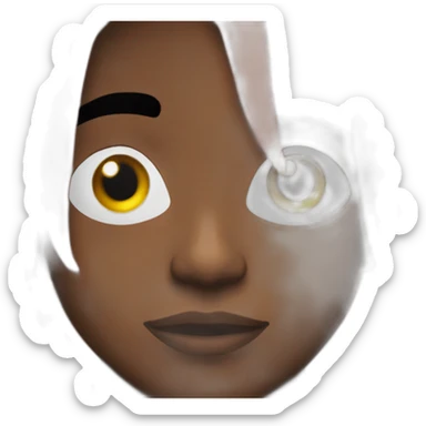 Playboi carti with red hair sticker