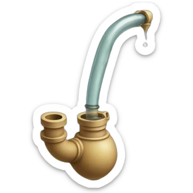 arabic water pipe sticker
