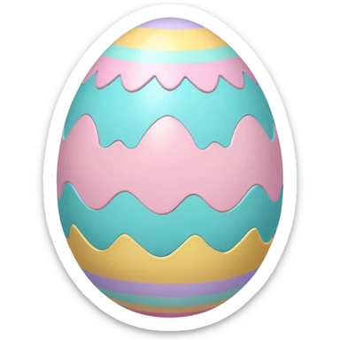 Easter sticker
