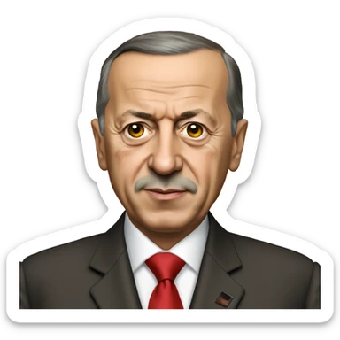 recep tayyip erdogan sticker