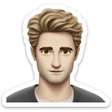 Edward Cullen semi realistic sticker