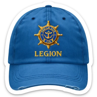 American legion hat sticker