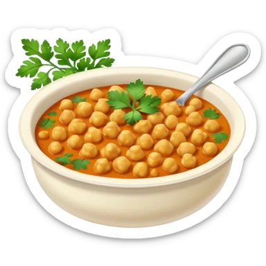Chicken and Chickpea Curry sticker