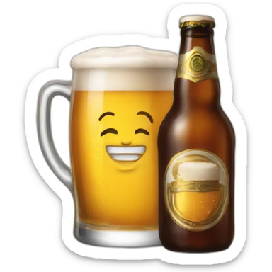 Bière sticker