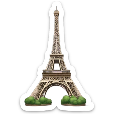 effeil tower sticker