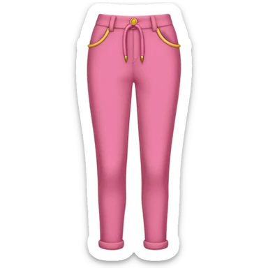 pantalones: rosa sticker