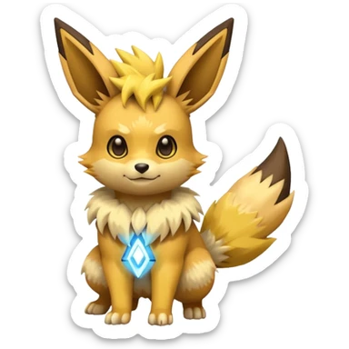 Zeraora-Eevee-fusion sticker