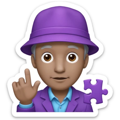 Mr puzzles from smg4 sticker