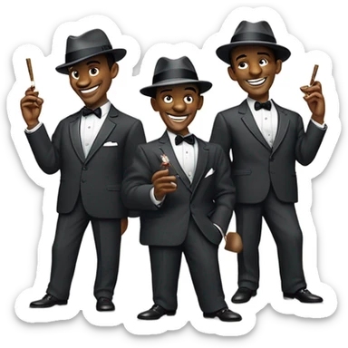 1960s ratpack sticker