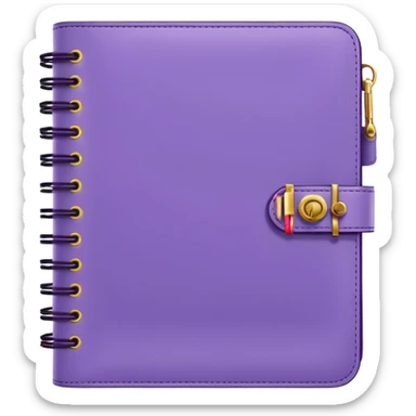 Lavender planner sticker