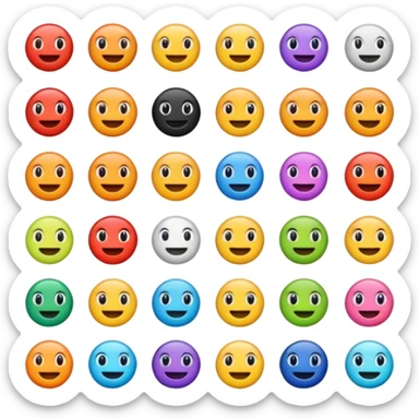 😝 mélange 👋🏼 sticker