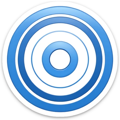 diagram of circle expanding outward sticker